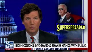 Tucker Carlson scrutinizes Biden’s germ-spreading conduct with regards to public health rules