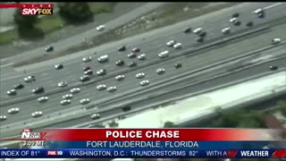 Corvette Police Chase... Foot Bail... Takedown