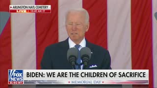 Biden Remembers Son Beau On Memorial Day