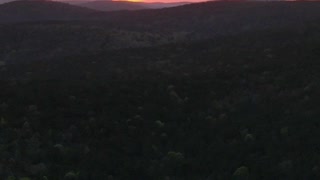 Talimena State Park Oklahoma Sunset
