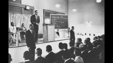 Malcom X foretelling what would come with white liberals