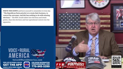 LIVESTREAM - Monday 9/25 8:00am ET - Voice of Rural America with BKP