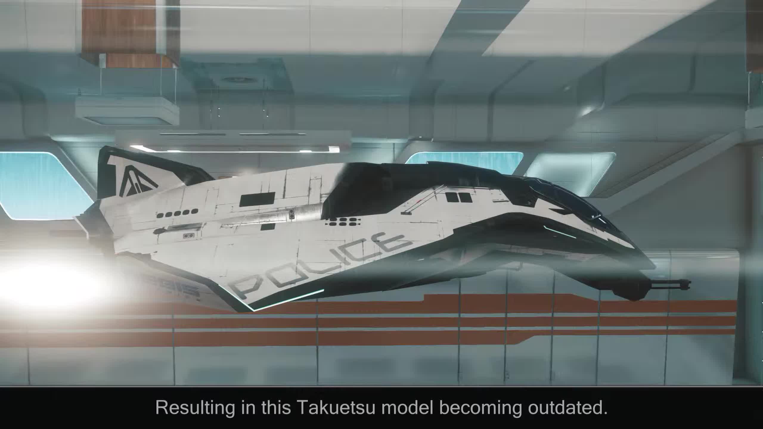 Star Citizen Subscriber Flair 14 Takuetsu Aegis Avenger model