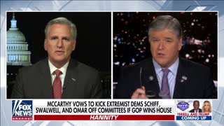 McCarthy vows to kick extremist Democrats off committees if GOP wins House