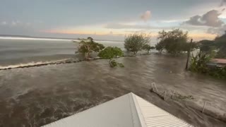 Erupción del volcán submarino Hunga Tonga es una de las más potentes en tres décadas