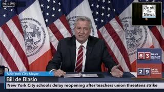 New York City schools delay reopening after teachers union threatens strike