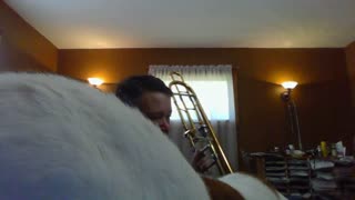 Trombone sound test with guest critic