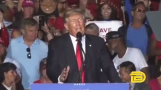 President Donald Trump At Save America Rally In Sarasota Florida