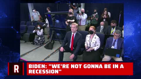 BIDEN: We’re not gonna be in a recession