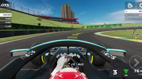F1 Mobile Racing Career Mode Driving For Mercedes part 3