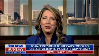 RNC Chair Ronna McDaniel discusses PA Senate Primary