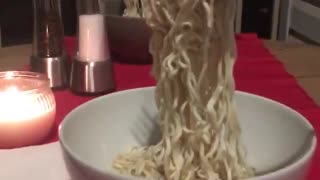 What happens when you eat noodles during a polar vortex?