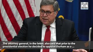 AG Barr has appointed John Durham special counsel to probe origins of Russia collusion investigation