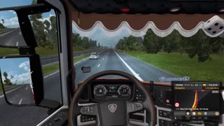 Euro truck simulator 2 Walcs to Södertälje