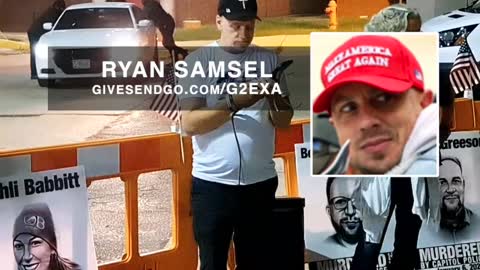 DC Jail Vigil for Jan 6 - Ryan Samsel Call 9/26/22