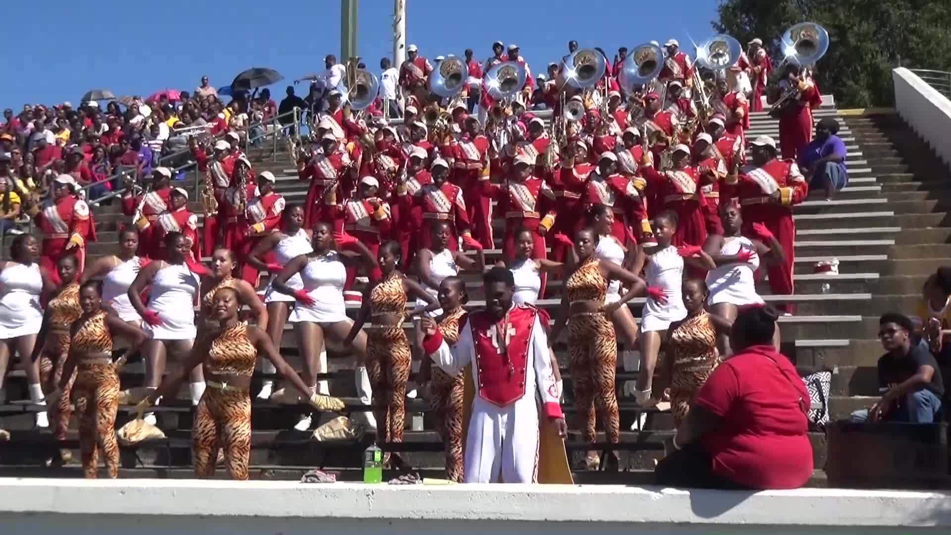 BATTLE OF THE BANDS TUSKEGEE VS. MOREHOUSE 3 RACERS DELITE