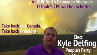 Kyle Delfing PPC North Okanagan Shuswap Take Back Freedom