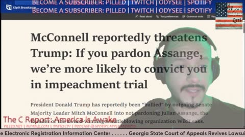 The Trump / Assange Non-Pardon: The McConnell Factor