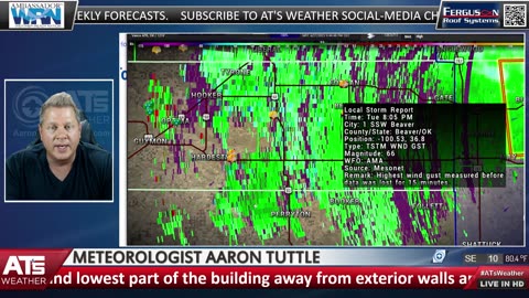 aaron tuttle weather forecast