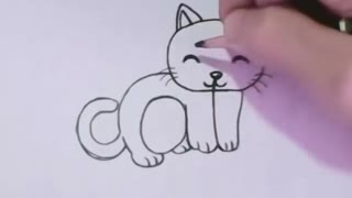 Drawing a Cat from the word "Cat"
