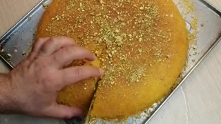 Kunafa Palestinian sweet