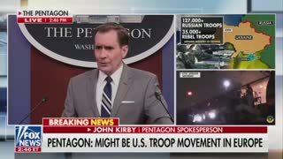 Pentagon Press Sec. John Kirby on U.S. troops in Ukraine