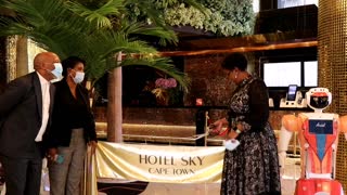The Official Opening of the Hotel Sky
