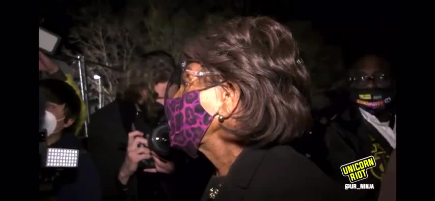 Maxine Waters Tells Rioters to "Get Confrontational" If ...