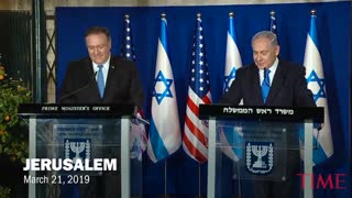 Benjamin Netanyahu thanks Trump for "purim miracle"