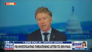 Rand Paul Speaks Out After Death Threats & Suspicious Package Sent to House