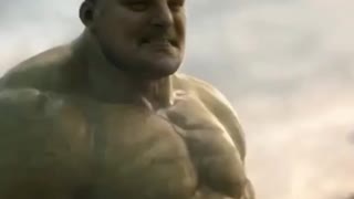 Ironmanduck becomes the Hulk