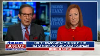 When asked about Transparency Psaki Changes the Subject