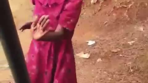 90 years old Grandma Dancing & Worshipping God in the Village