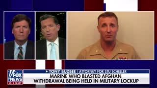 Tucker talks with Lawyer of imprisoned Marine