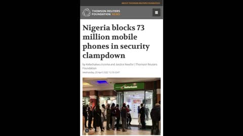 Nigeria Blocks 73 MILLION Smart Phones For No Digital ID / Hugo Talks