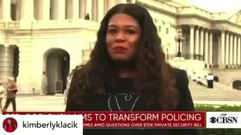 Congresswoman Cori Bush supported defunding the police but demands 400K worth of security!?