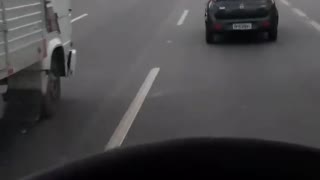 Sleeping Driver Gets in Wreck