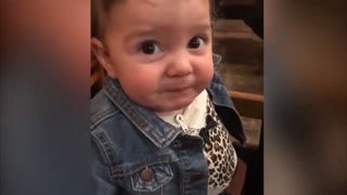 baby eating lemon first time