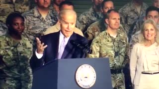 Joe Biden - Did, in fact, call Military Members, "stupid bastards"