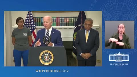 Biden slips up & says another pandemic is coming.
