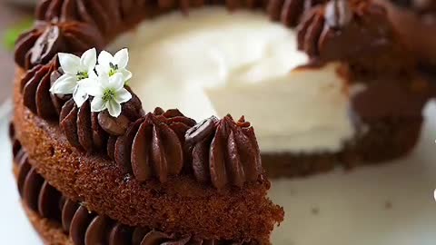 Eggless Tiramisu Inspired Cake