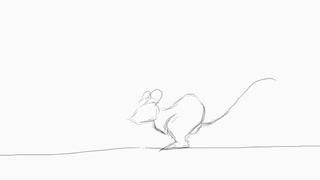 Mouse running cycle