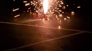 Hypolapse fireworks