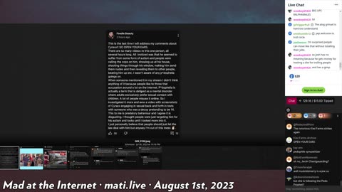 Mad at the Internet (August 1st, 2023)