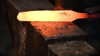 forging a viking knife
