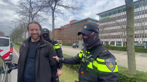 The illegal arrest of Willem Engel, charged with planning to speak out