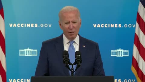 Biden tells Americans to go to “http://vaccines.com” TWICE instead of the actual website