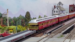 Royal American Shows train