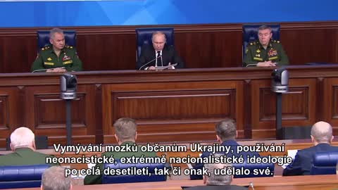 Vladimir Putin - Výroční rada Ministerstva obrany 2. část