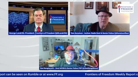 Frontiers of Freedom Weekly Report - Dec. 23, 2022